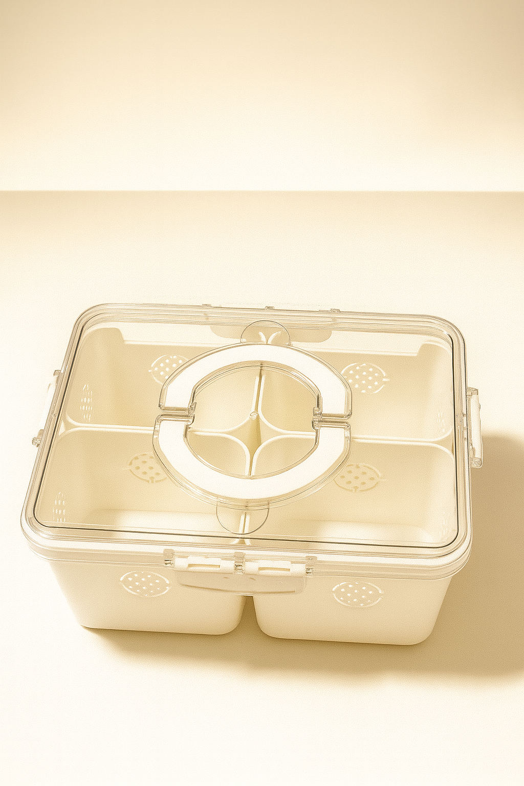 Elegant Plastic Storage Container Display