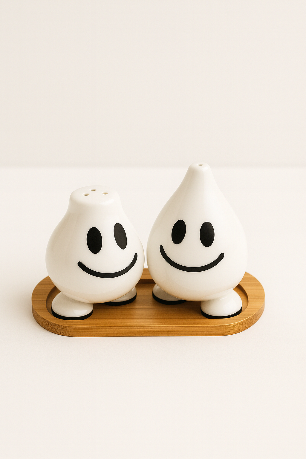 Smiling Salt and Pepper Shakers